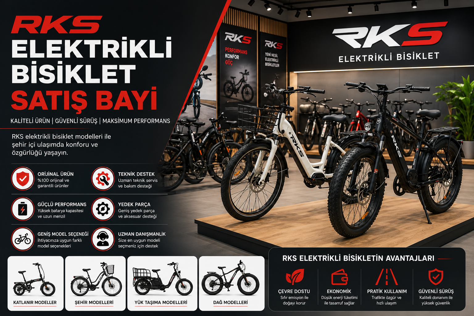 RKS Elektrikli Bisiklet Satış Bayi