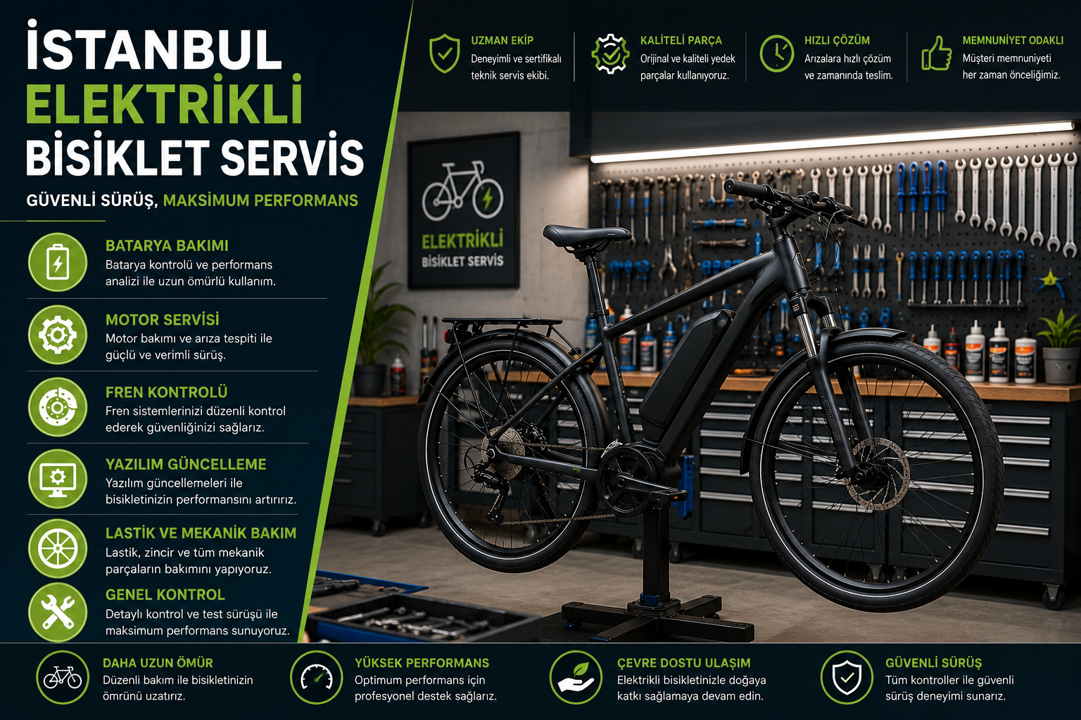 elektrikli bisiklet servis