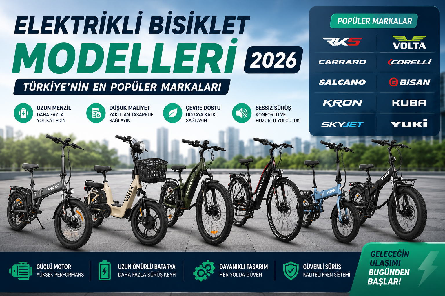elektrikli bisiklet modelleri,